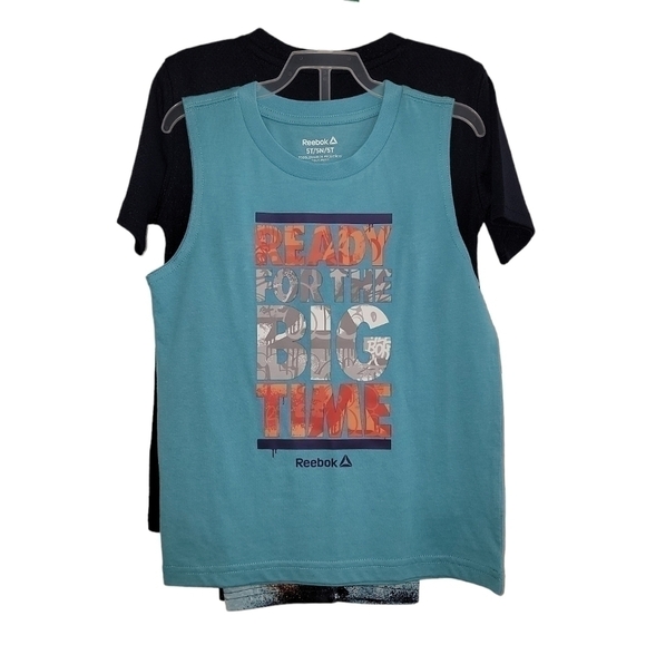 Reebok 3 piece set. Shorts, Tank, Shirt size 5T. New with tags - Picture 8 of 10